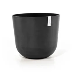 Ecopots Pflanztopf Oslo Dunkelgrau 55 Cm X 47,9 Cm