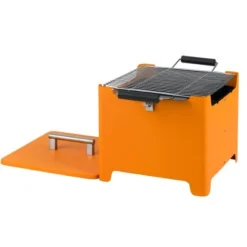 Tepro Holzkohlegrill Chill & Grill Cube Orange 31,5 X 31,5 Cm -Gartengeschäft 660793 2400 Cube 06