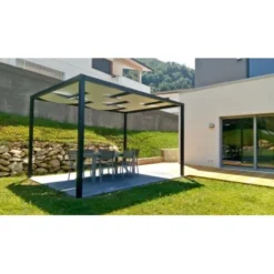 Ximax Aluminium Pergola Verona 300 Cm X 300 Cm Dunkelgrau