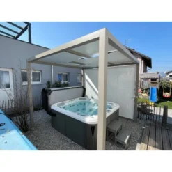 Ximax Aluminium Pergola Verona 300 Cm X 300 Cm Taubengrau -Gartengeschäft 6893077 2124 3