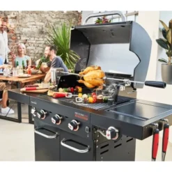 Char-Broil Gasgrill Professional Core B 3 Brenner, Seitenbrenner & TRU-Infrared -Gartengeschäft 6970057 AB01