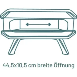 Cozze 17'' Pizzaofen Für Gas Mit Pizzastein 8,0 KW 12 Cozze 17'' Pizzaofen Für Gas Mit Pizzastein 8,0 KW -Gartengeschäft 708614903469 1025100 VM 09