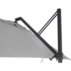 Siena Garden Ampelschirm Stratos 400 Cm X 300 Cm Grau Mit Kurbelmechanik -Gartengeschäft 717124 1346 05