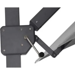 Siena Garden Ampelschirm Stratos 400 Cm X 300 Cm Grau Mit Kurbelmechanik -Gartengeschäft 717124 1346 06