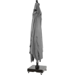 Siena Garden Ampelschirm Stratos 400 Cm X 300 Cm Grau Mit Kurbelmechanik -Gartengeschäft 717124 1346 09