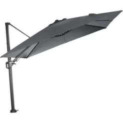 Siena Garden Ampelschirm Sunset N+ 300 Cm X 300 Cm Anthrazit Mit Kurbelmechanik -Gartengeschäft 717136 1346 06