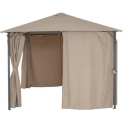 Siena Garden Pavillon Phoenix 300 Cm X 300 Cm Taupe -Gartengeschäft 717480 1346 04