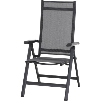 Siena Garden Klappsessel Tesoro Alu 68 Cm X 60 Cm X 110 Cm Anthrazit Matt 1 Siena Garden Klappsessel Tesoro Alu 68 Cm X 60 Cm X 110 Cm Anthrazit Matt