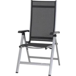 Siena Garden Klappsessel Tesoro Alu 68 Cm X 60 Cm X 110 Cm Silber