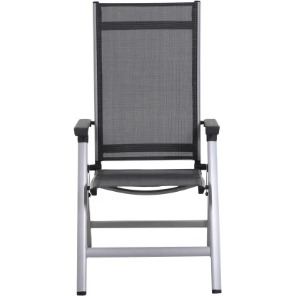 Siena Garden Klappsessel Tesoro Alu 68 Cm X 60 Cm X 110 Cm Silber 2 Siena Garden Klappsessel Tesoro Alu 68 Cm X 60 Cm X 110 Cm Silber – Bild 2