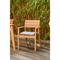 Siena Garden Stapelsessel Narona Eukalyptus 61 Cm X 58 Cm X 85 Cm Natur 26 Siena Garden Stapelsessel Narona Eukalyptus 61 Cm X 58 Cm X 85 Cm Natur -Gartengeschäft 720777 1346 11