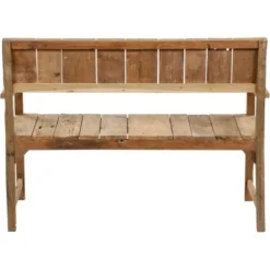 Siena Garden Bank Loreo 2-Sitzer Teak 124 Cm X 60 Cm X 90 Cm Natur -Gartengeschäft 720825 1346 04