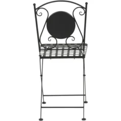 Siena Garden Klappsessel Prato Eisen 37 Cm X 36 Cm X 90 Cm Schwarz Mosaik -Gartengeschäft 720892 1346 06