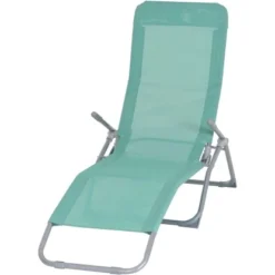 Gardamo Bäderliege 140 Cm X 61 Cm X 96 Cm Silber-Mint