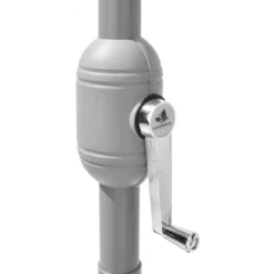 Gartenfreude Marktschirm Ø 300 Cm Taupe Mit Kurbelmechanik -Gartengeschäft 753056 4655 5