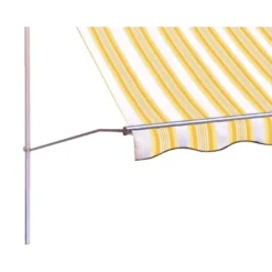 Spannstützen Fallarmmarkise Line Gestell Silber