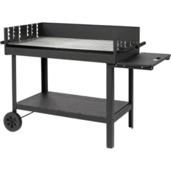 Tepro Atlanta-Holzkohlen Grillwagen Schwarz -Gartengeschäft 769354 2400 03