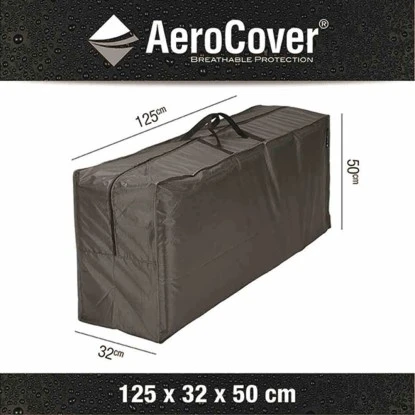 Aerocover Schutzhülle Für Gartenmöbelkissen 32 Cm X 50 Cm X 125 Cm Anthrazit 2 Aerocover Schutzhülle Für Gartenmöbelkissen 32 Cm X 50 Cm X 125 Cm Anthrazit – Bild 2