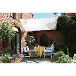 Floracord Seilspanntechnik-Bausatz Inkl. Sonnensegel 330 Cm X 140 Cm Weiß