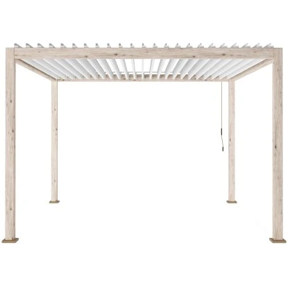 Bizzotto Pergola Ocean Rustik-Weiß 360 Cm X 360 Cm 1 Bizzotto Pergola Ocean Rustik-Weiß 360 Cm X 360 Cm