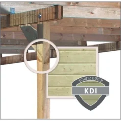 Karibu Pavillon Bever 4 Set Kdi Mit Schindeln Schwarz 429 Cm X 289 Cm X 296 Cm -Gartengeschäft 806169 3739 04