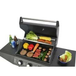 El Fuego Gasgrill San Angelo 3 Brenner Ca. 109,6 X 110,5 X 53 Cm 24 El Fuego Gasgrill San Angelo 3 Brenner Ca. 109,6 X 110,5 X 53 Cm -Gartengeschäft 8264103 2240 Detailfoto 5