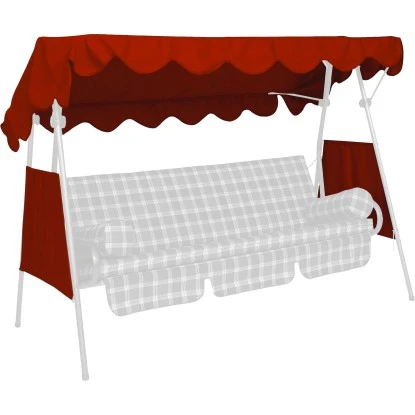 Sonnendach Für Hollywoodschaukel 120 X 200 Cm Bordeaux 1 Sonnendach Für Hollywoodschaukel 120 X 200 Cm Bordeaux