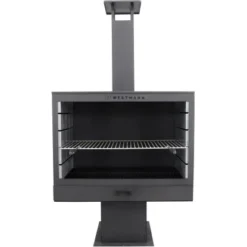Westmann Grill Und Kaminofen Schwarz