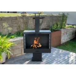 Westmann Grill Und Kaminofen Schwarz 16 Westmann Grill Und Kaminofen Schwarz -Gartengeschäft 8346462 1741 WMLG868B 06