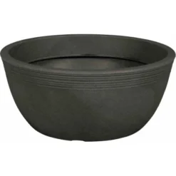 Siena Garden Pflanzschale Malaga Anthrazit Ø 38cm X 17 Cm