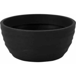 Siena Garden Pflanzschale Madrid Schwarz Ø 48cm X 22 Cm