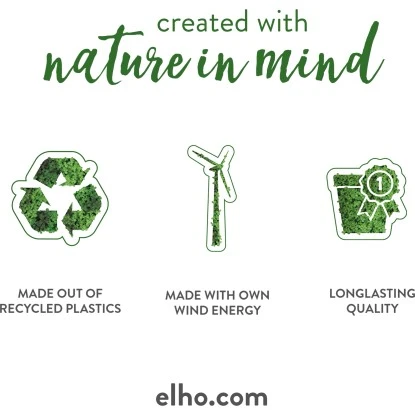 Elho Blumentopf B.for Original Mit Rollen Ø 35 Cm Weiß 5 Elho Blumentopf B.for Original Mit Rollen Ø 35 Cm Weiß – Bild 5