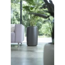 Elho Übertopf Pure Beads Large Ø 39,2 Cm Walnussbraun -Gartengeschäft 8711904350260 4667 03