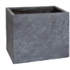 M Collections Pflanztopf Arizona Cubi 65 Cm X 65 Cm Graphit