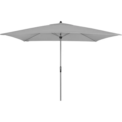 Doppler Marktschirm 260 Cm X 294 Cm Hellgrau Mit Kurbelmechanik 1 Doppler Marktschirm 260 Cm X 294 Cm Hellgrau Mit Kurbelmechanik