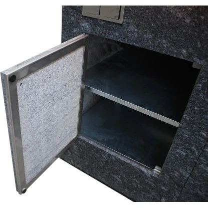 Häusler Outdoor-Küche Azul Noche 180 Cm X 60 Cm X 110 Cm Barpl. Auf Edelstahlst. 7 Häusler Outdoor-Küche Azul Noche 180 Cm X 60 Cm X 110 Cm Barpl. Auf Edelstahlst. – Bild 7