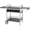 Tepro BBQ Tisch Schwarz-Silber 150,5 X 97,5 X 59,5 Cm (BxHxT)