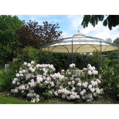 Eleo Pavillon Toskana 340 Cm X Ø 550 Cm Pulverbeschichtet DB703 2 Eleo Pavillon Toskana 340 Cm X Ø 550 Cm Pulverbeschichtet DB703 – Bild 2