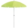 Balkonschirm Toluca Ø 200 Cm Hellgrün Mit Push-Up-Funktion