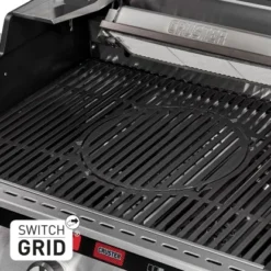 Enders Gasgrill Uniq Pro 3 I Cruster 120 Cm X 147 Cm Schwarz-Edelstahl -Gartengeschäft I Cruster SwitchGrid S 07