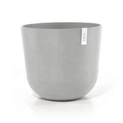 Ecopots Pflanztopf Oslo Weißgrau 55 Cm X 47,9 Cm