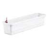 Ebertsankey Bewässerungs-Pflanzkasten Flora Premium 100 Cm Weiß
