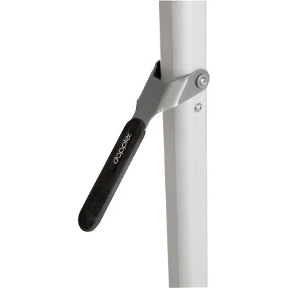 Doppler Marktschirm Expert Ø 350 Cm Hellgrau Mit Kurbelmechanik 3 Doppler Marktschirm Expert Ø 350 Cm Hellgrau Mit Kurbelmechanik – Bild 3