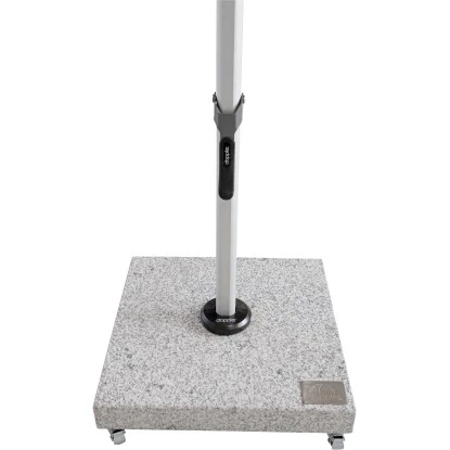 Doppler Marktschirm Expert Ø 350 Cm Hellgrau Mit Kurbelmechanik 4 Doppler Marktschirm Expert Ø 350 Cm Hellgrau Mit Kurbelmechanik – Bild 4