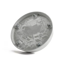 Ecopots Untersetzer Oslo Rollen Weißgrau 50 Cm X 10,5 Cm -Gartengeschäft erWheelsOslo55WhiteGrey 30