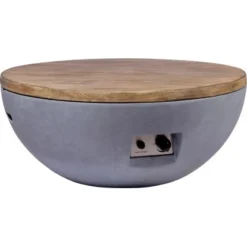 Dobar Outdoor-Feuerschale Mit Gasflamme Lunar Ø 90 Cm Grau 16 Dobar Outdoor-Feuerschale Mit Gasflamme Lunar Ø 90 Cm Grau -Gartengeschäft lavaofengasfeuerstelle 04