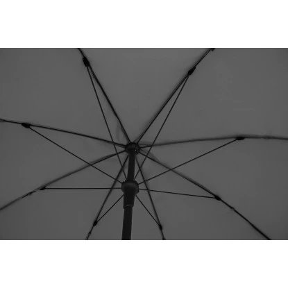 Balkonschirm Hernando Ø 200 Cm Anthrazit Mit Push-Up-Funktion 2 Balkonschirm Hernando Ø 200 Cm Anthrazit Mit Push-Up-Funktion – Bild 2