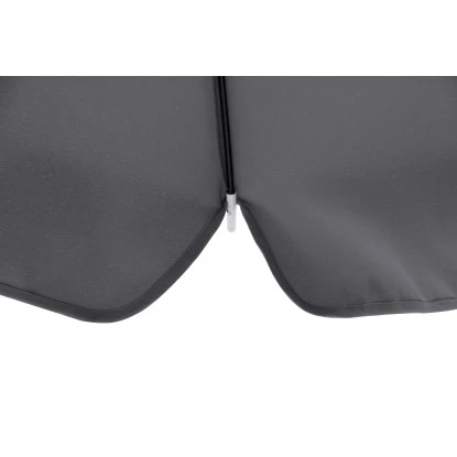 Balkonschirm Hernando Ø 200 Cm Anthrazit Mit Push-Up-Funktion 4 Balkonschirm Hernando Ø 200 Cm Anthrazit Mit Push-Up-Funktion – Bild 4