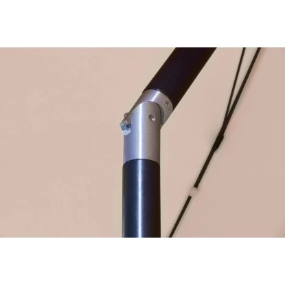 Balkonschirm Hernando Ø 200 Cm Beige Mit Push-Up-Funktion 5 Balkonschirm Hernando Ø 200 Cm Beige Mit Push-Up-Funktion – Bild 5