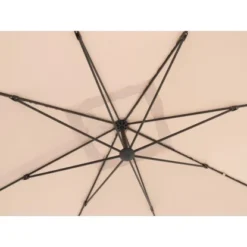 Ampelschirm Alvarado 300 Cm X 300 Cm Beige Mit Kurbel 16 Ampelschirm Alvarado 300 Cm X 300 Cm Beige Mit Kurbel -Gartengeschäft pelschirm Alvarado Eckig 2